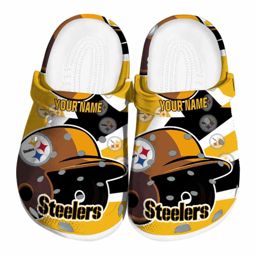 Custom Pittsburgh Steelers Baseball Helmet ClogTVC1801139
