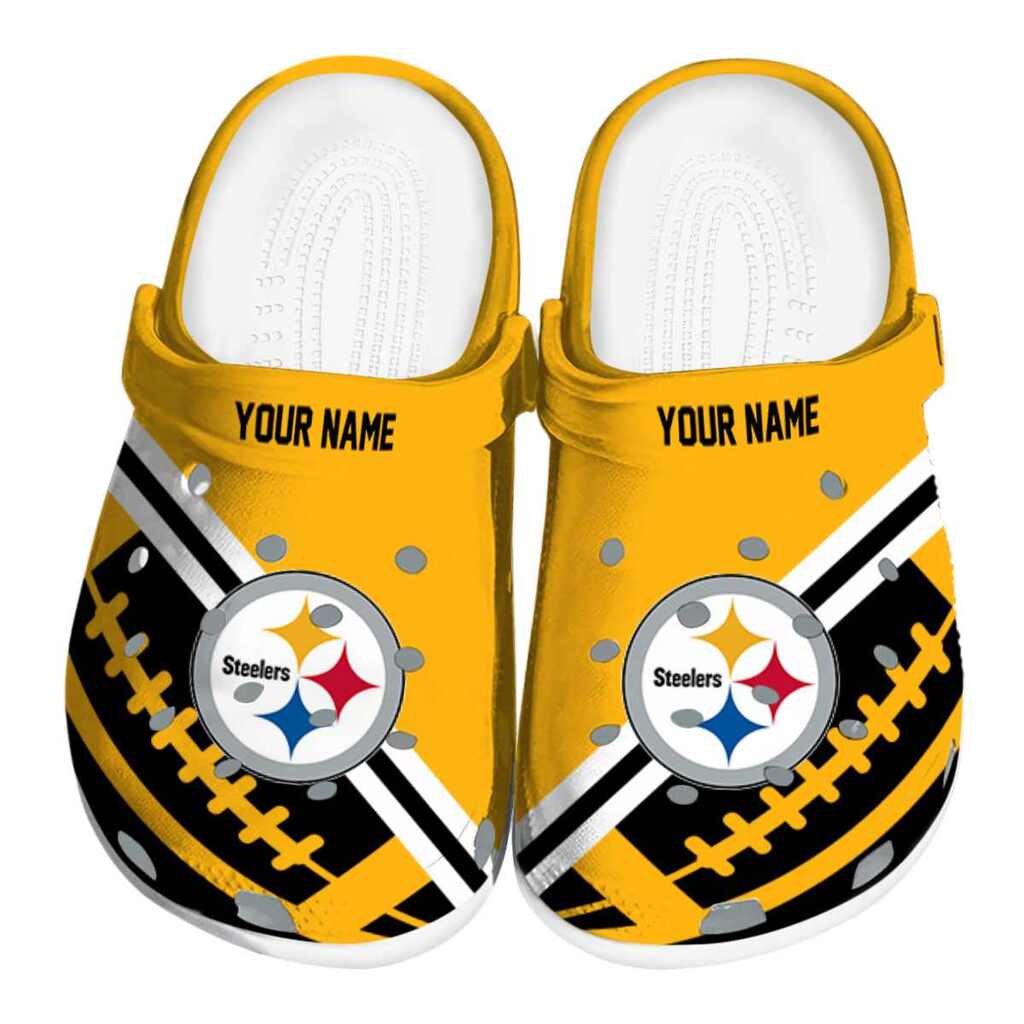 Custom Pittsburgh Steelers Football Motif ClogTVC180153