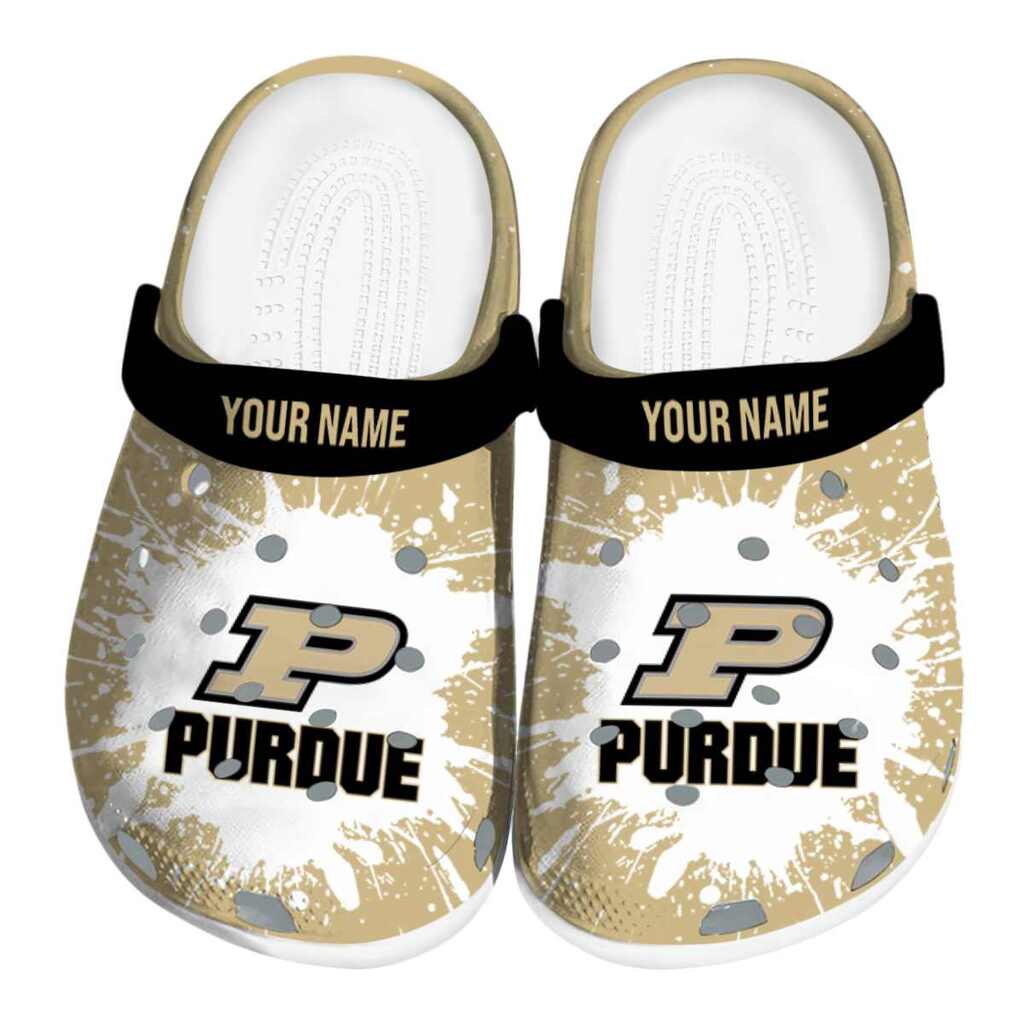 Custom Purdue Boilermakers Splash Art ClogTVC1801718