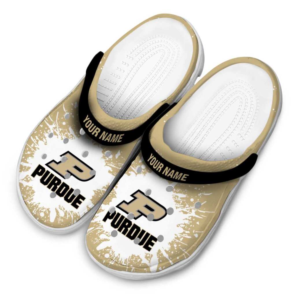 Custom Purdue Boilermakers Splash Art ClogTVC1801718 - Image 4