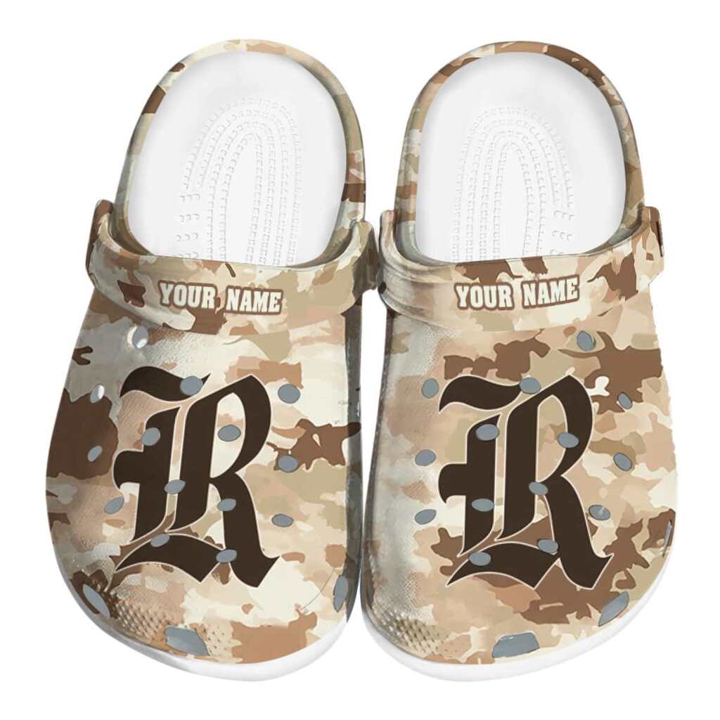 Custom Rice Owls Desert Camo ClogTVC1801768