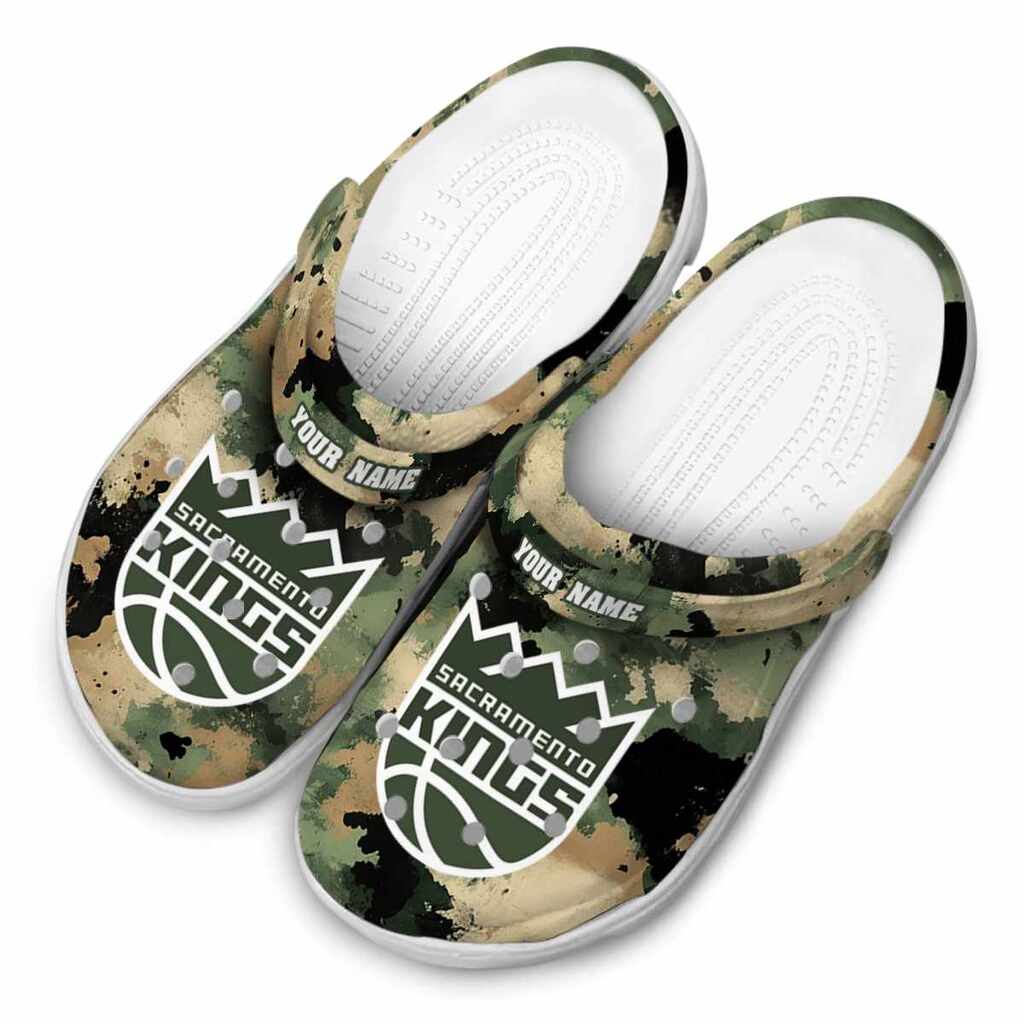 Custom Sacramento Kings Camouflage Craze ClogTVC1801691 - Image 4