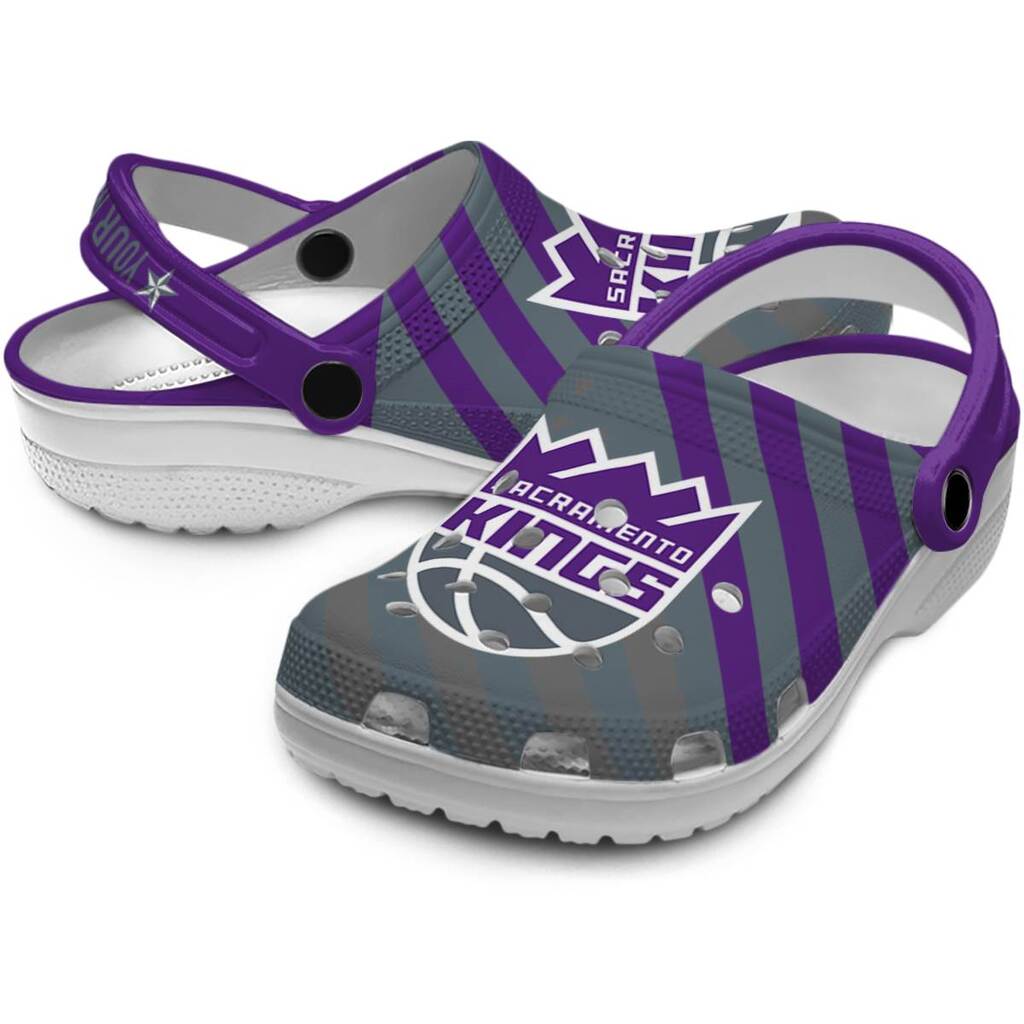 Custom Sacramento Kings Star-Spangled Graphic ClogTVC1801691 - Image 3
