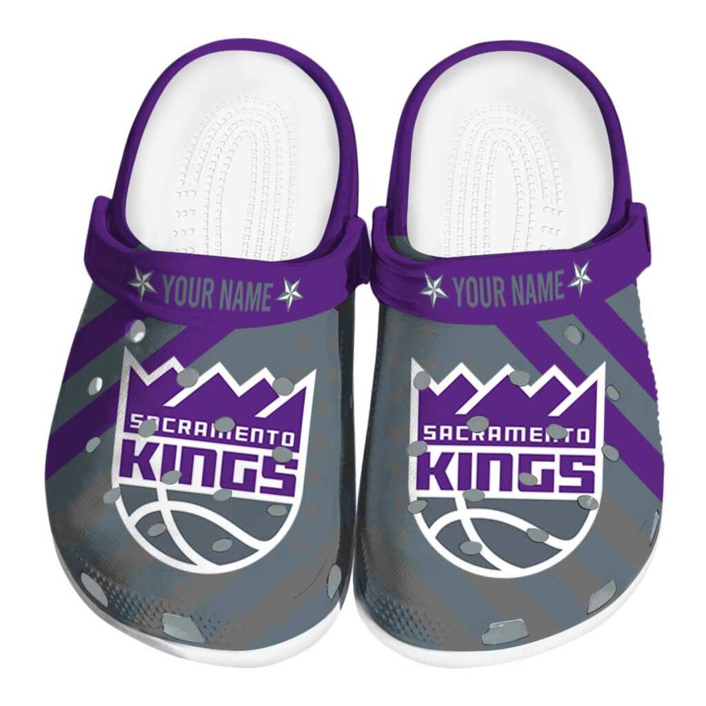 Custom Sacramento Kings Star-Spangled Graphic ClogTVC1801691
