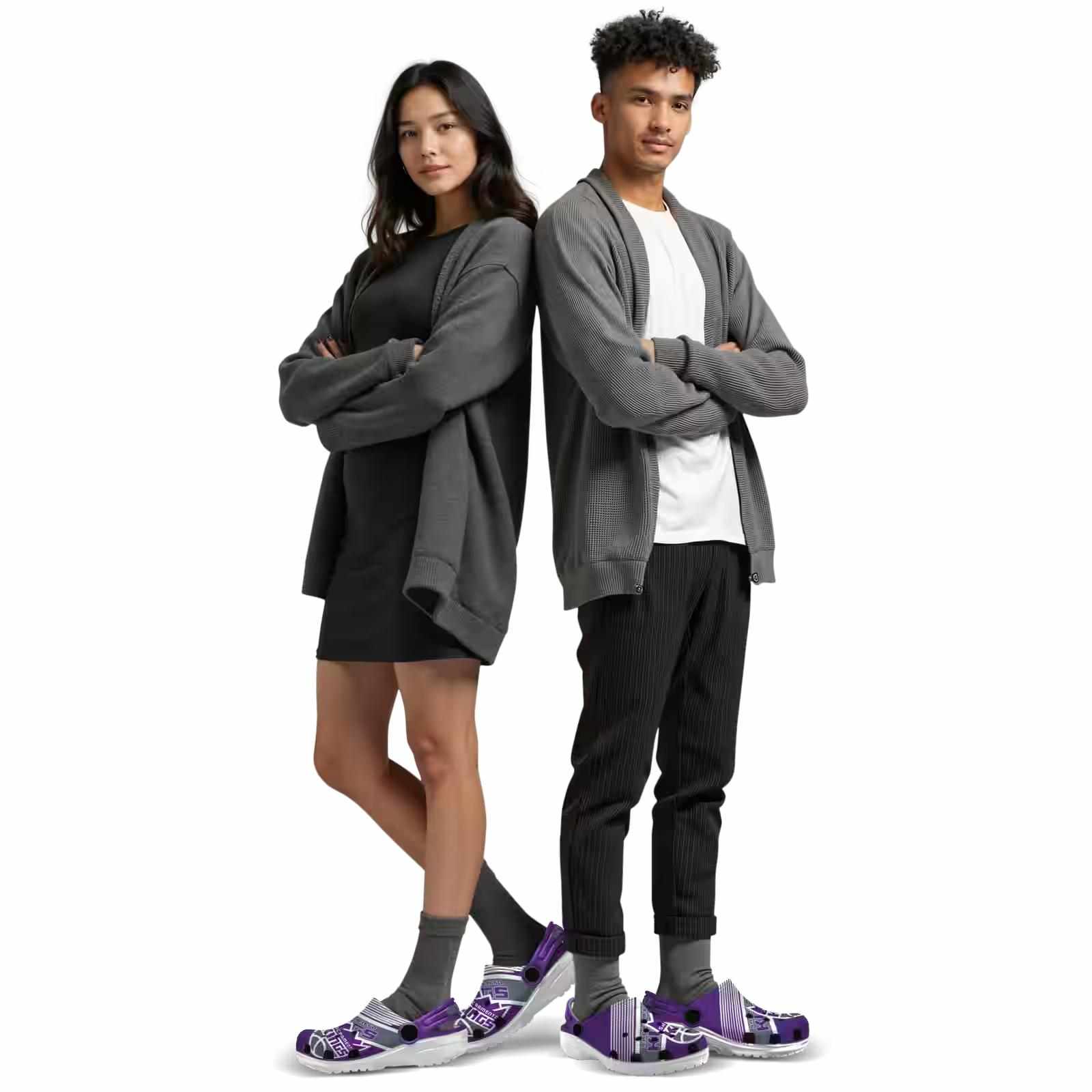 Custom Sacramento Kings Vibrant Dual-Tone ClogTVC1801691 - Image 7