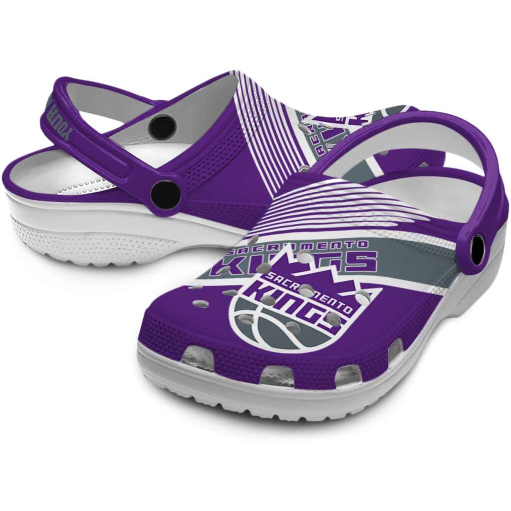 Custom Sacramento Kings Vibrant Dual-Tone ClogTVC1801691 - Image 3