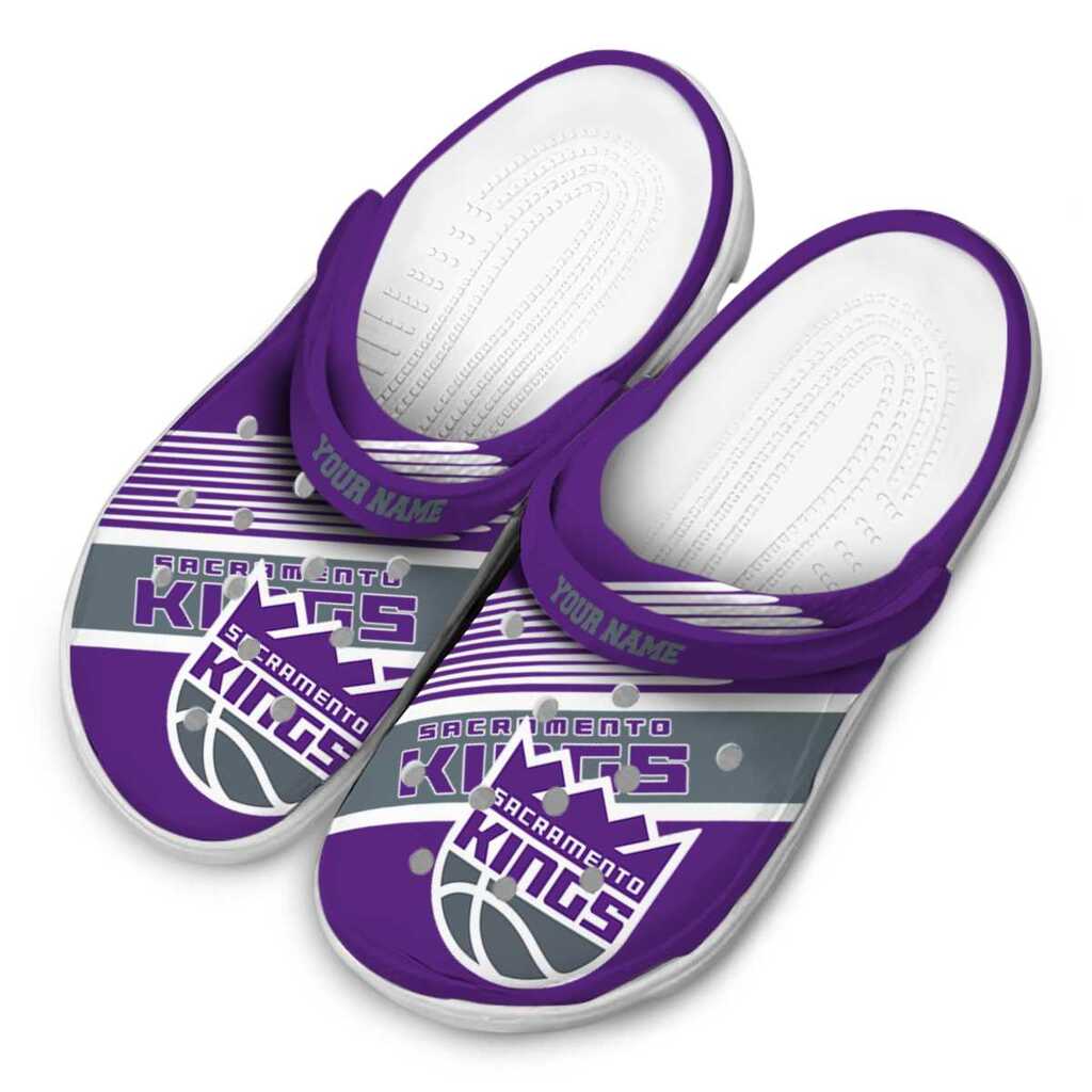 Custom Sacramento Kings Vibrant Dual-Tone ClogTVC1801691 - Image 4