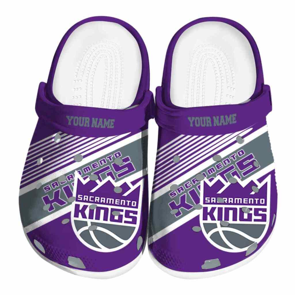 Custom Sacramento Kings Vibrant Dual-Tone ClogTVC1801691