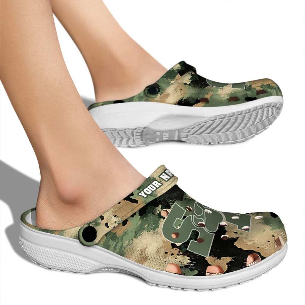 Custom Sam Houston Bearkats Camouflage Craze ClogTVC1801768 - Image 2