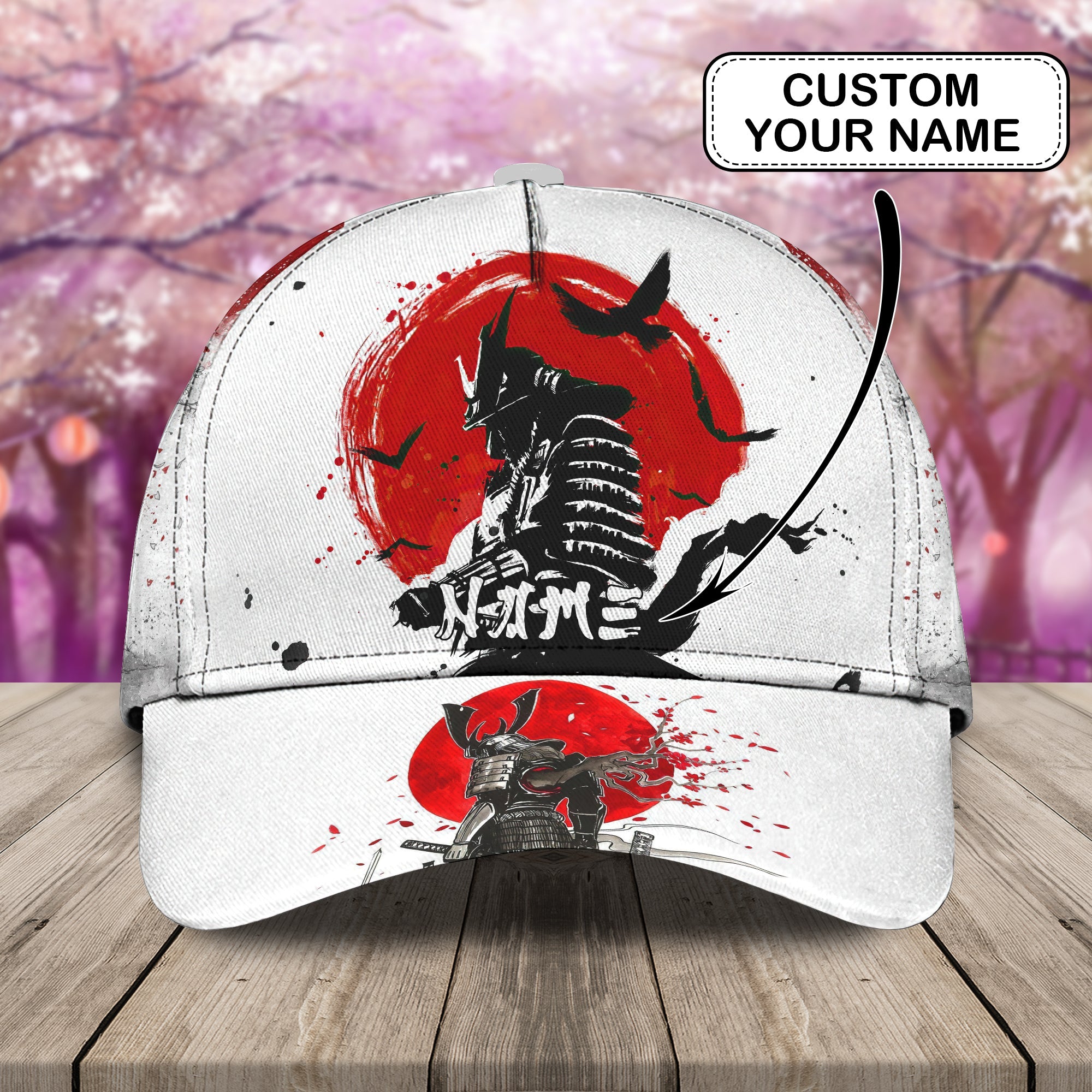 Custom Samurai Cap - Personalized Classic Hat Trucker Hats Custom Hats Gifts For Men & Women