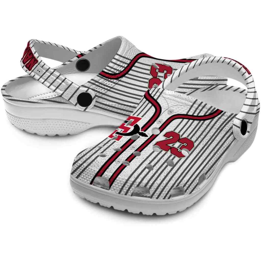 Custom San Diego State Aztecs Pinstripe Pattern ClogTVC1801717 - Image 3