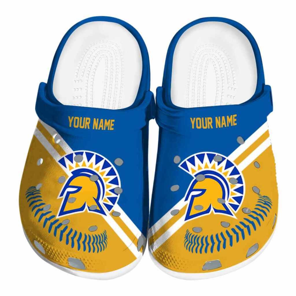 Custom San Jose State Spartans Baseball Motif ClogTVC1801802
