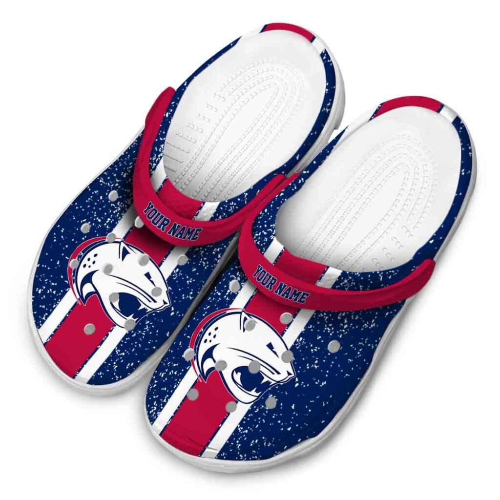 Custom South Alabama Jaguars Vertical Stripes ClogTVC1801712 - Image 4