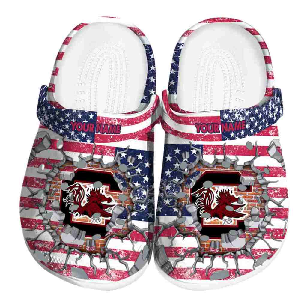 Custom South Carolina Gamecocks Freedom Splinter ClogTVC1801163