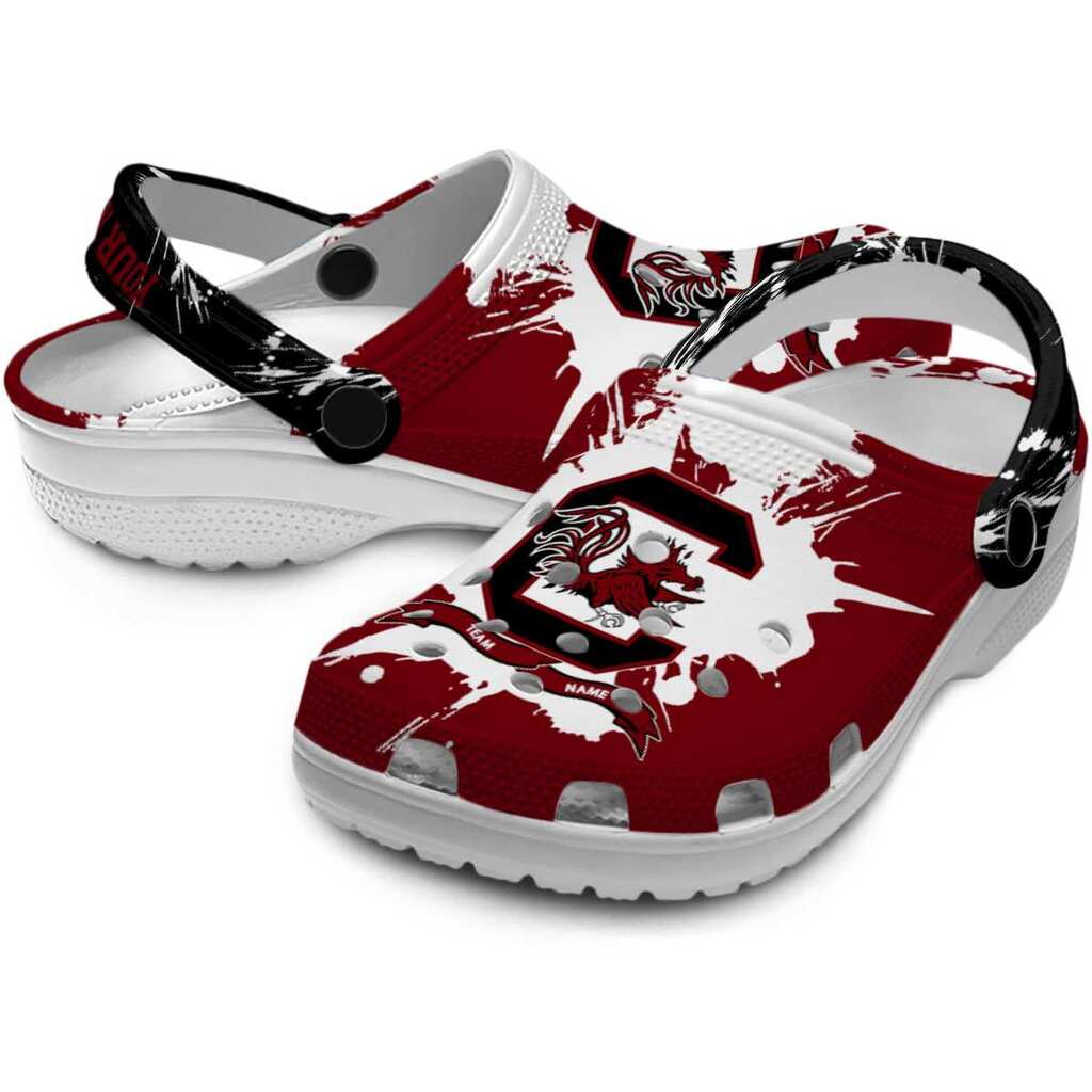 Custom South Carolina Gamecocks Splatter Pattern ClogTVC1801163 - Image 3