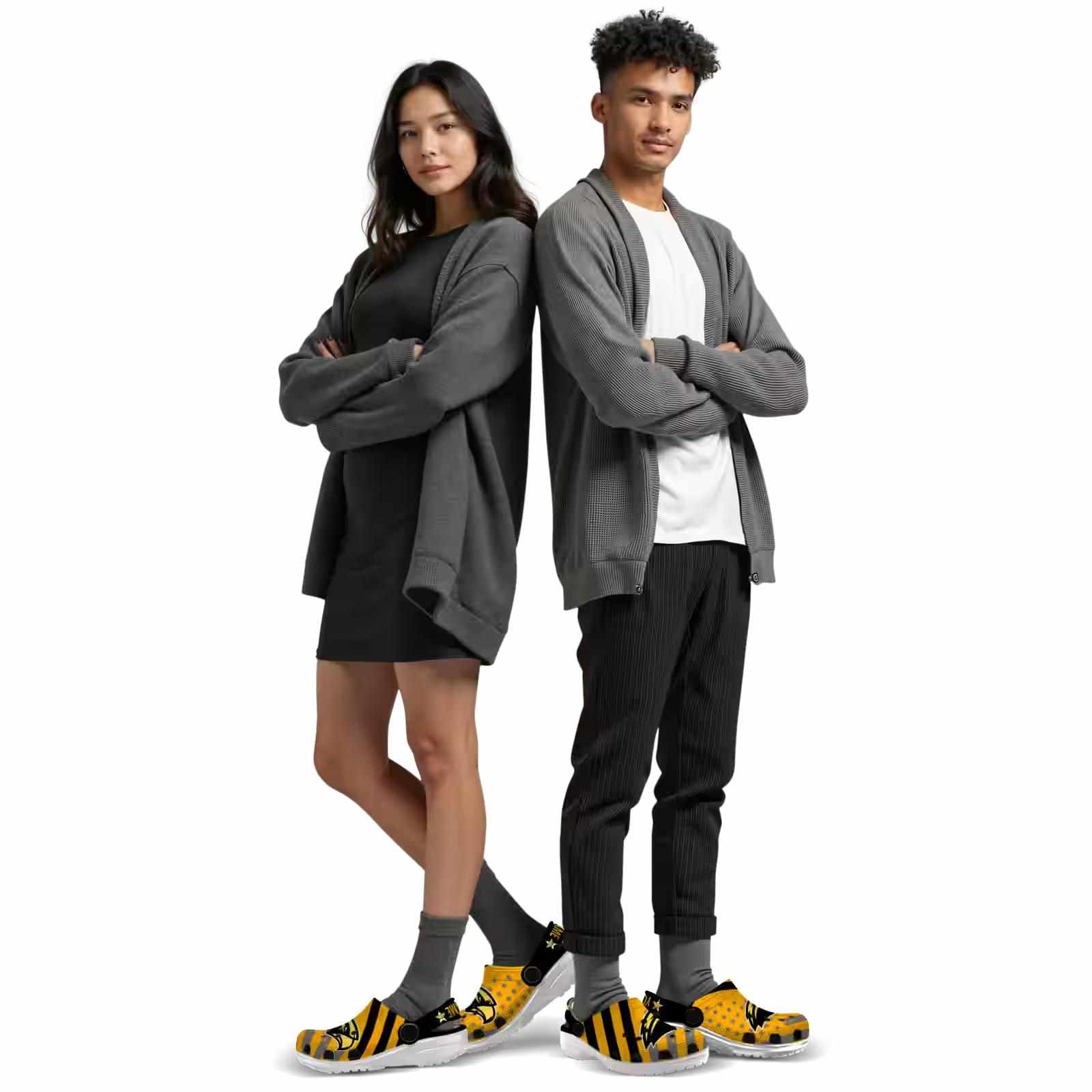 Custom Southern Miss Golden Eagles Star-Spangled Graphic ClogTVC1801821 - Image 7