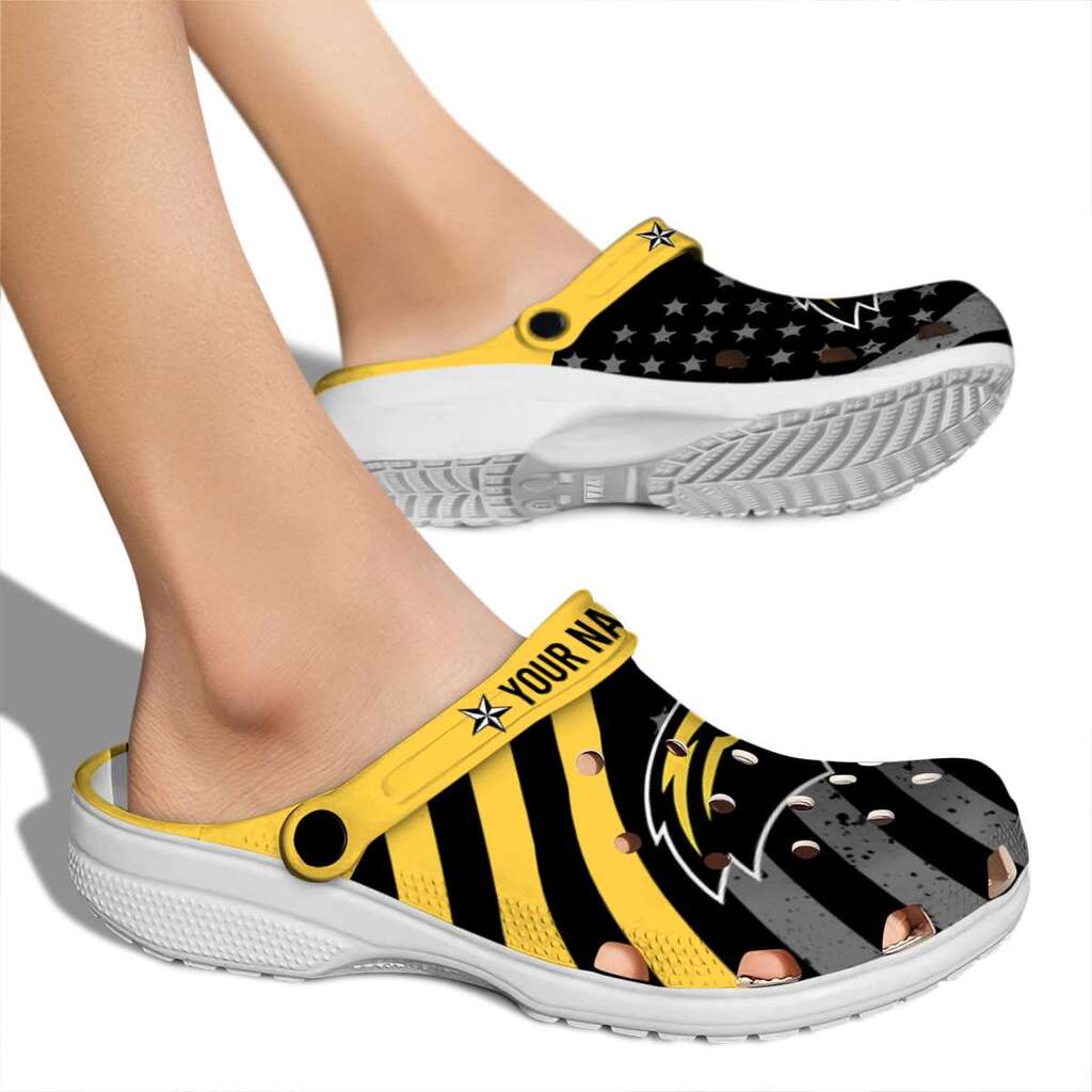 Custom Southern Miss Golden Eagles Star-Spangled Graphic ClogTVC1801821 - Image 2