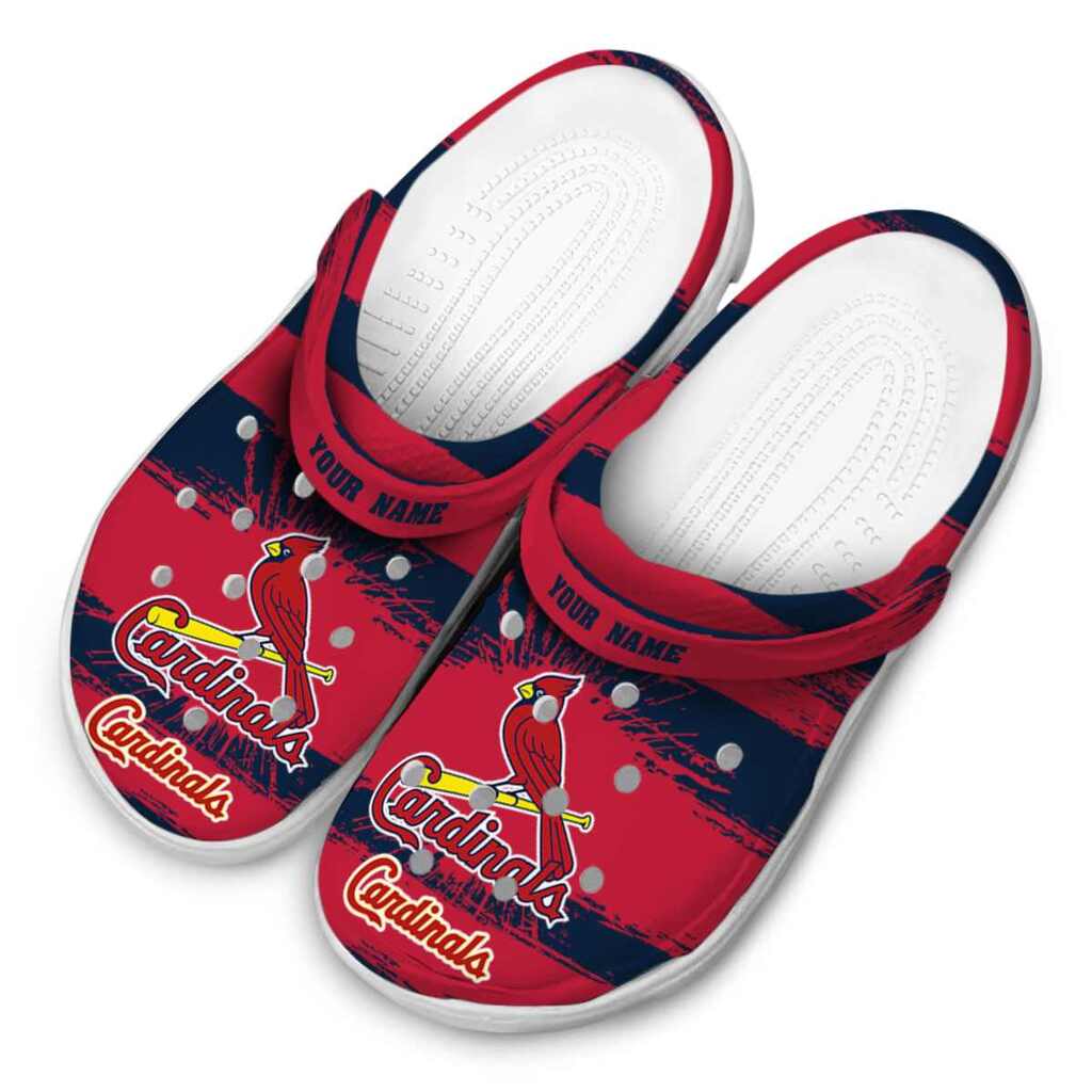 Custom St. Louis Cardinals Paint Splatter Graphics ClogTVC180139 - Image 4