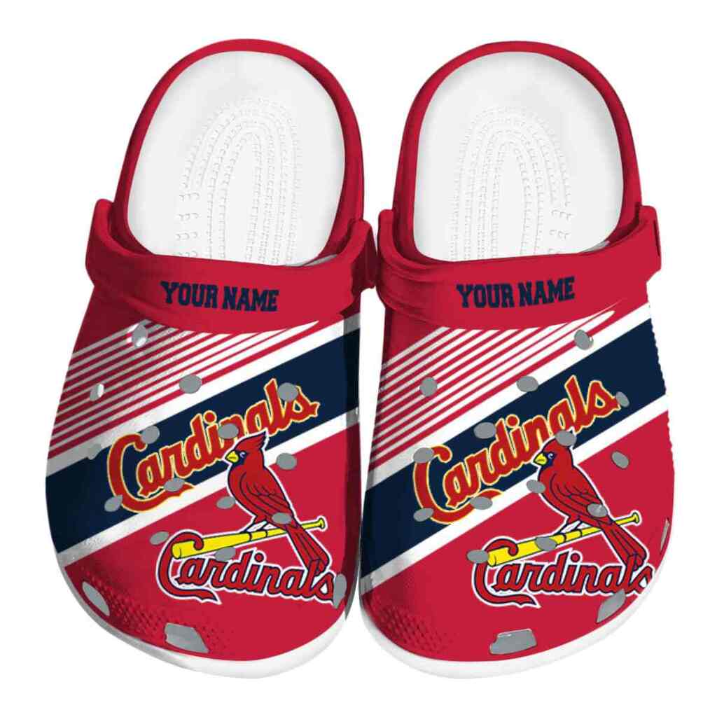 Custom St. Louis Cardinals Vibrant Dual-Tone ClogTVC180139