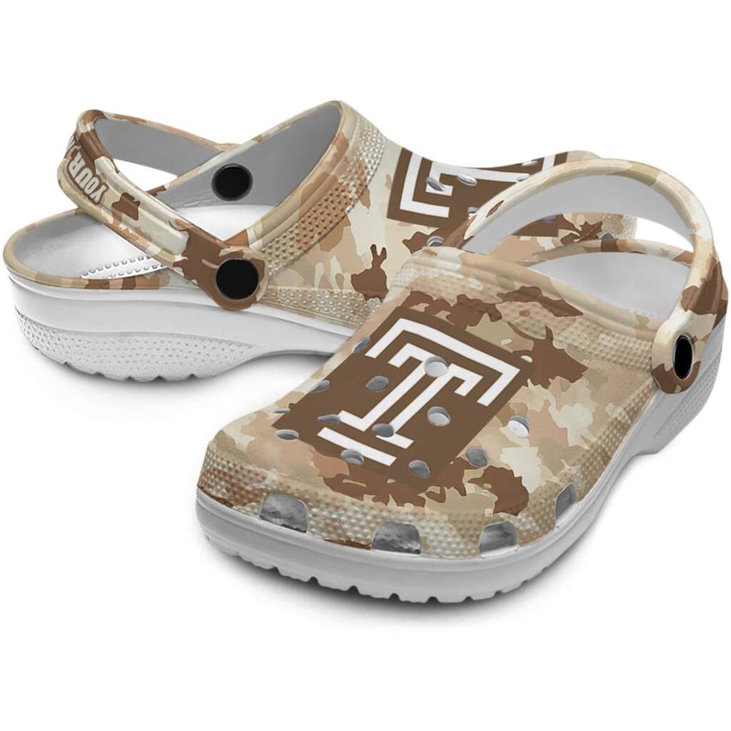 Custom Temple Owls Desert Camo ClogTVC1801704 - Image 3