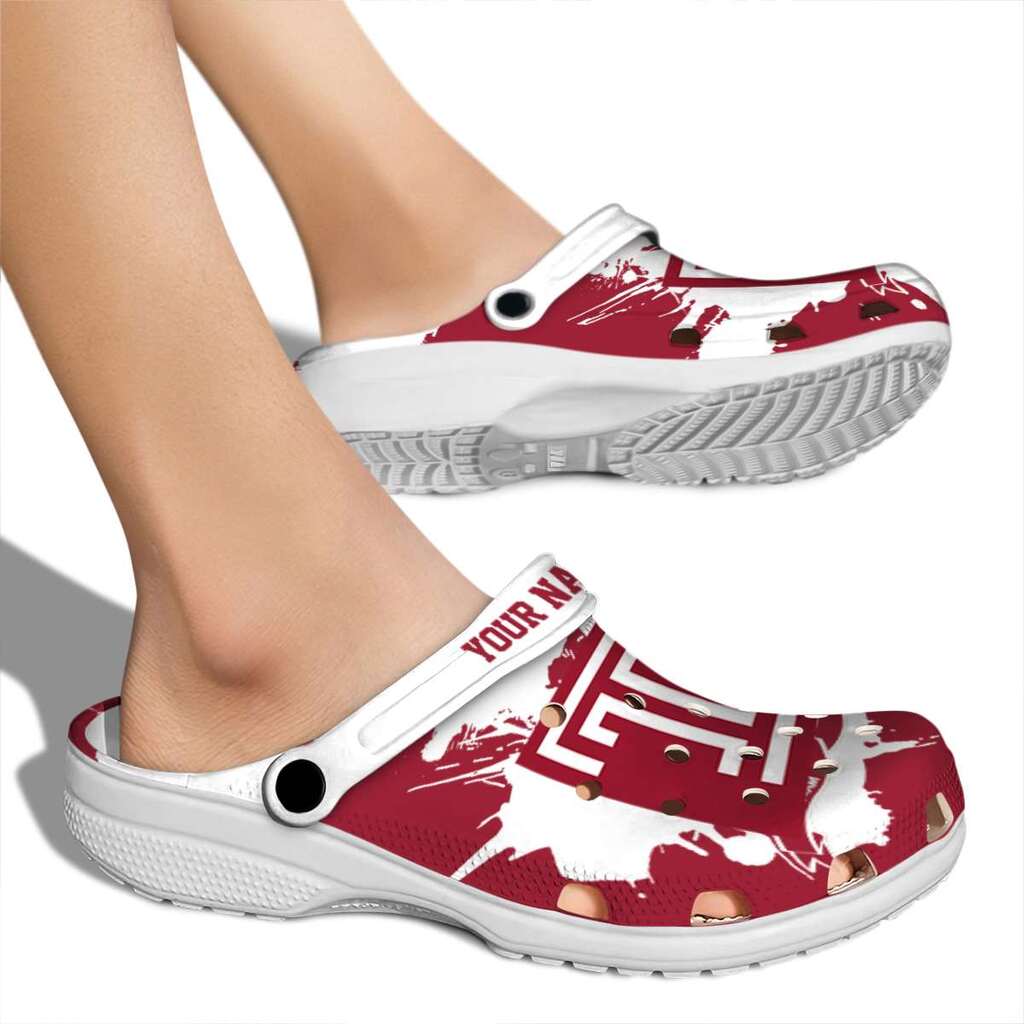 Custom Temple Owls Splatter Pattern ClogTVC1801726 - Image 2