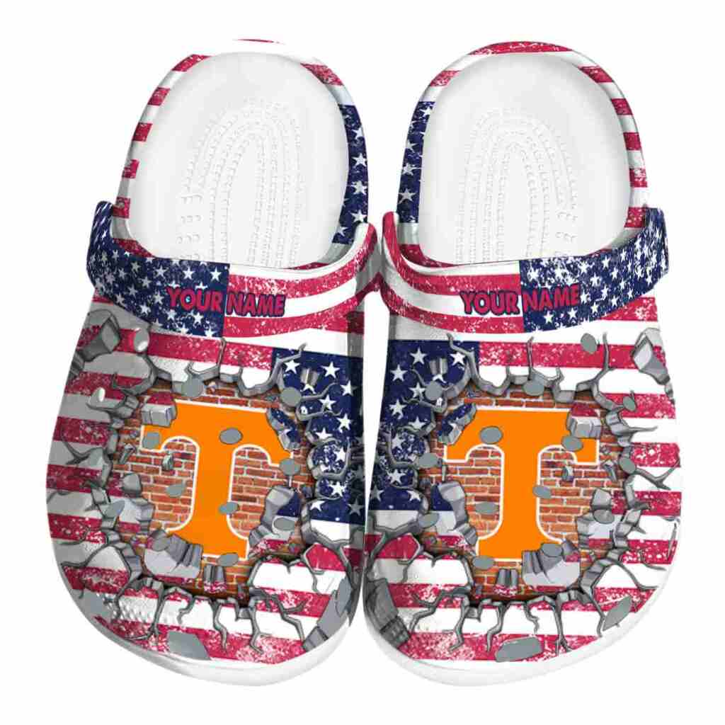 Custom Tennessee Volunteers Freedom Splinter ClogTVC180168