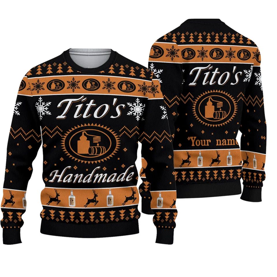 Custom Tito's Ugly Sweater
