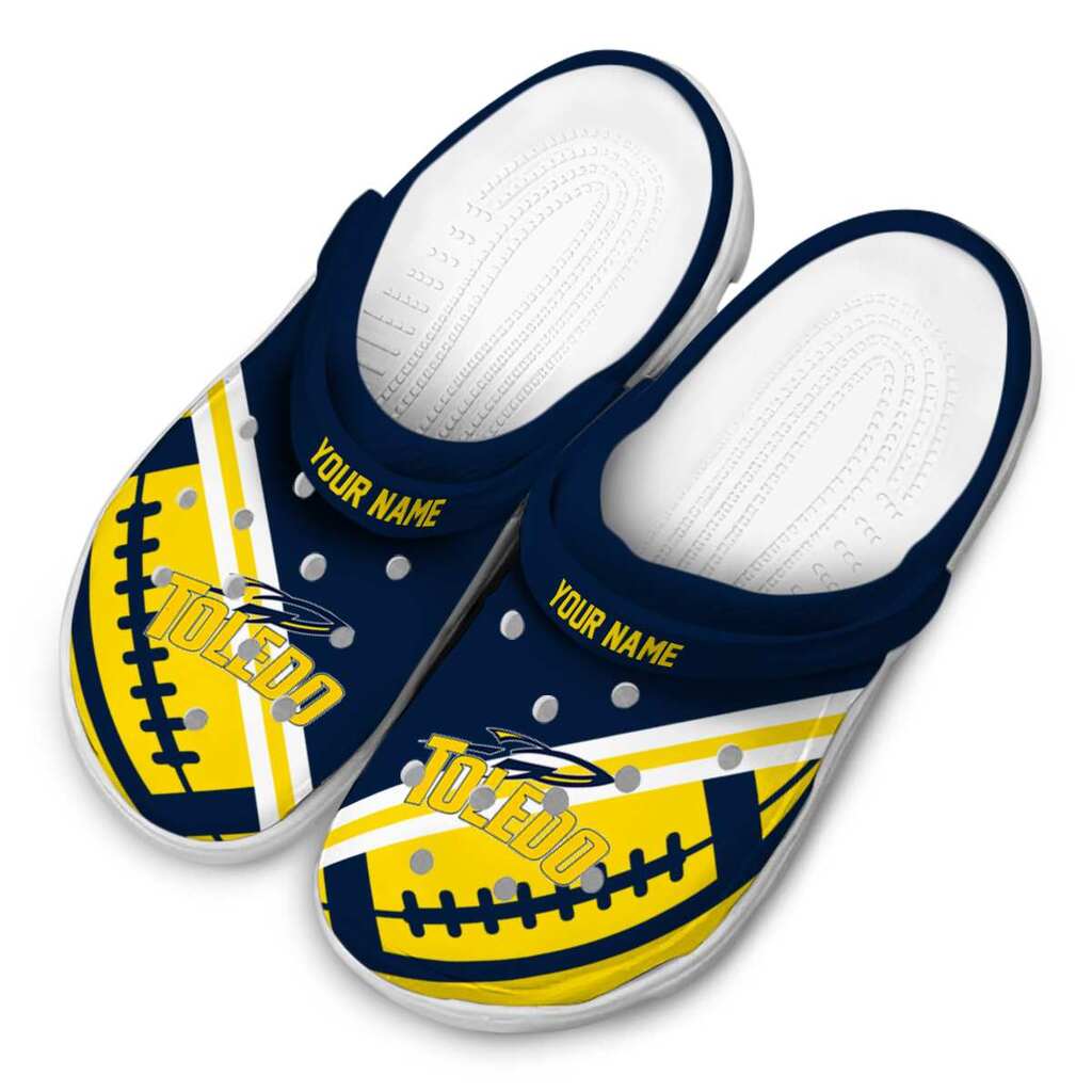 Custom Toledo Rockets Football Motif ClogTVC1801791 - Image 4