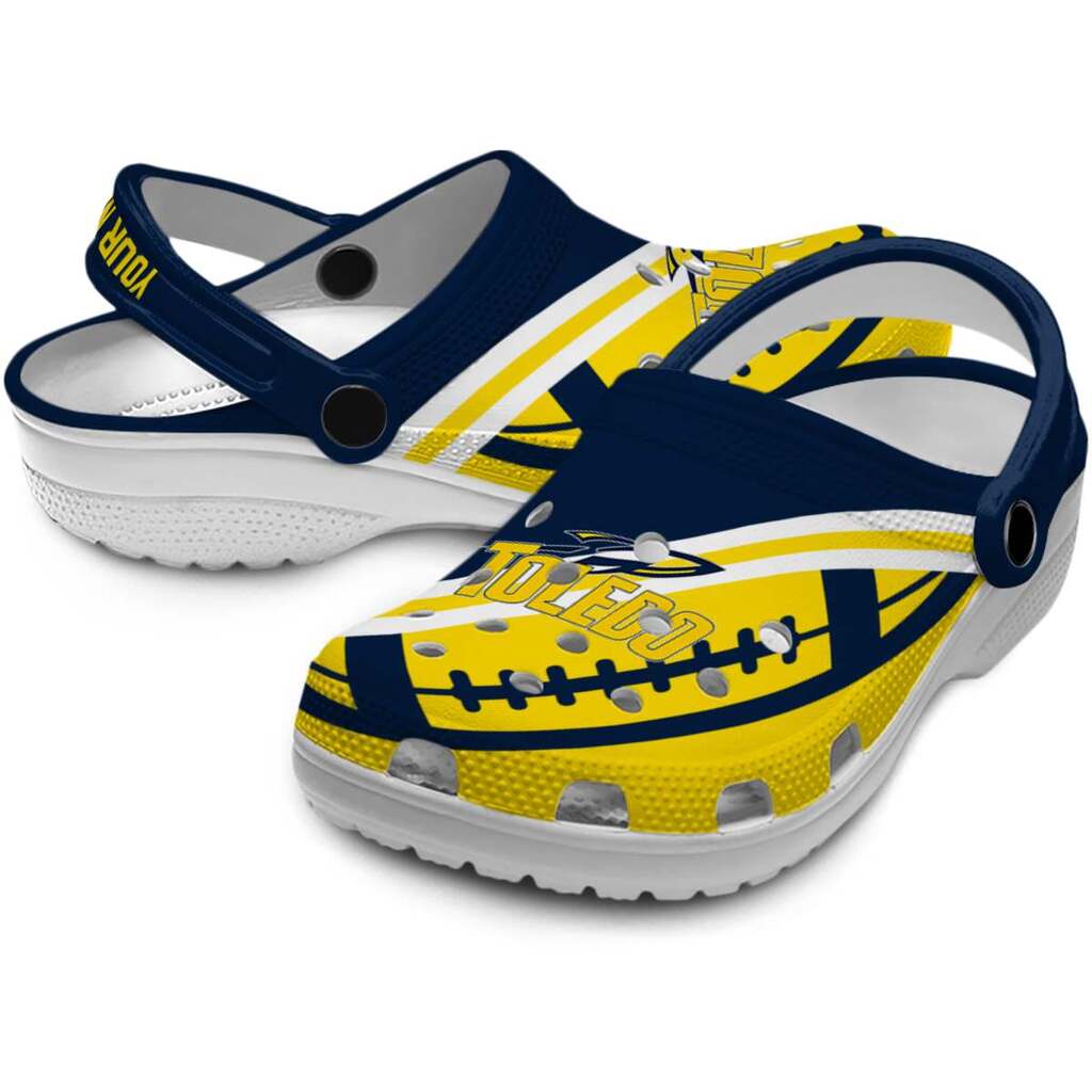 Custom Toledo Rockets Football Motif ClogTVC1801791 - Image 3