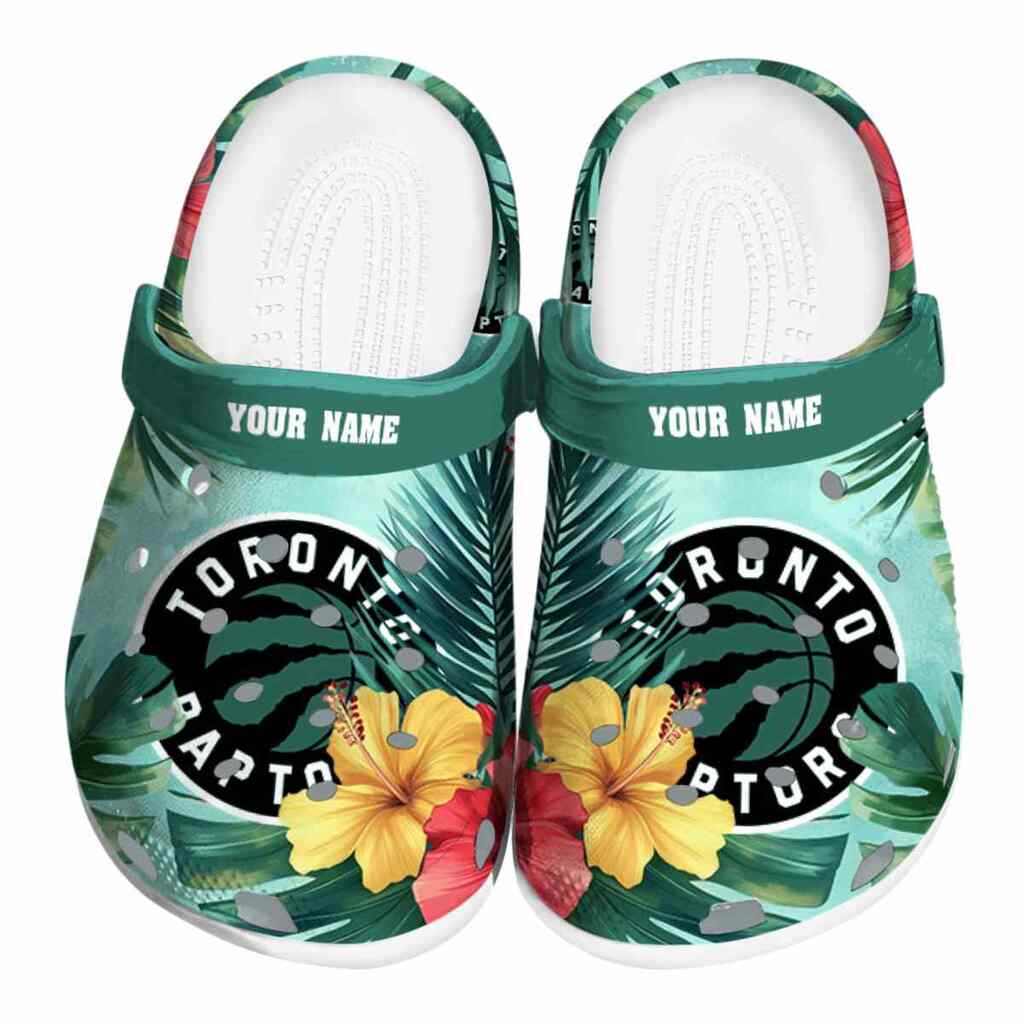 Custom Toronto Raptors Tropical Vibes ClogTVC1801732
