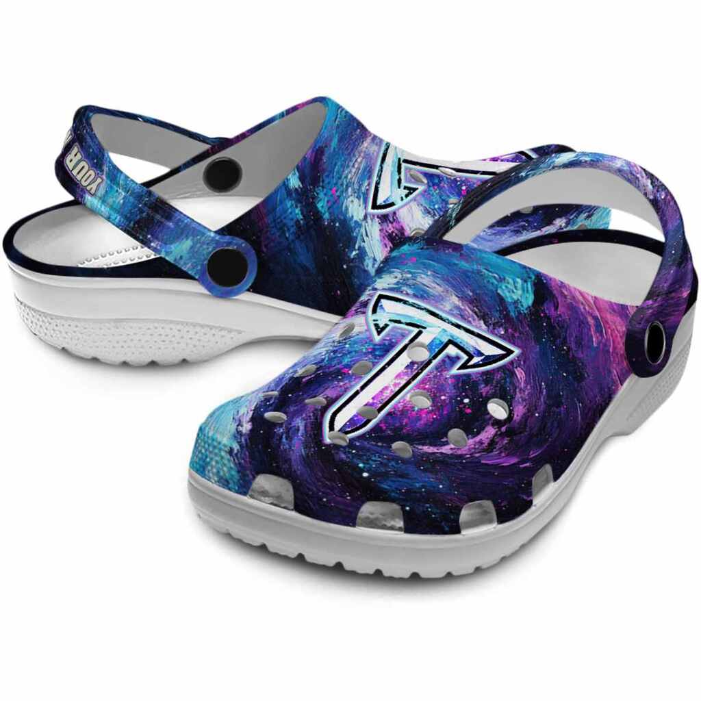 Custom Troy Trojans Galaxy Swirl ClogTVC1801705 - Image 3