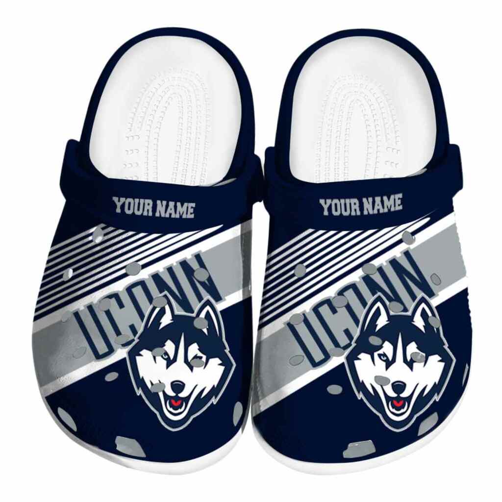 Custom UConn Huskies Vibrant Dual-Tone ClogTVC1801796