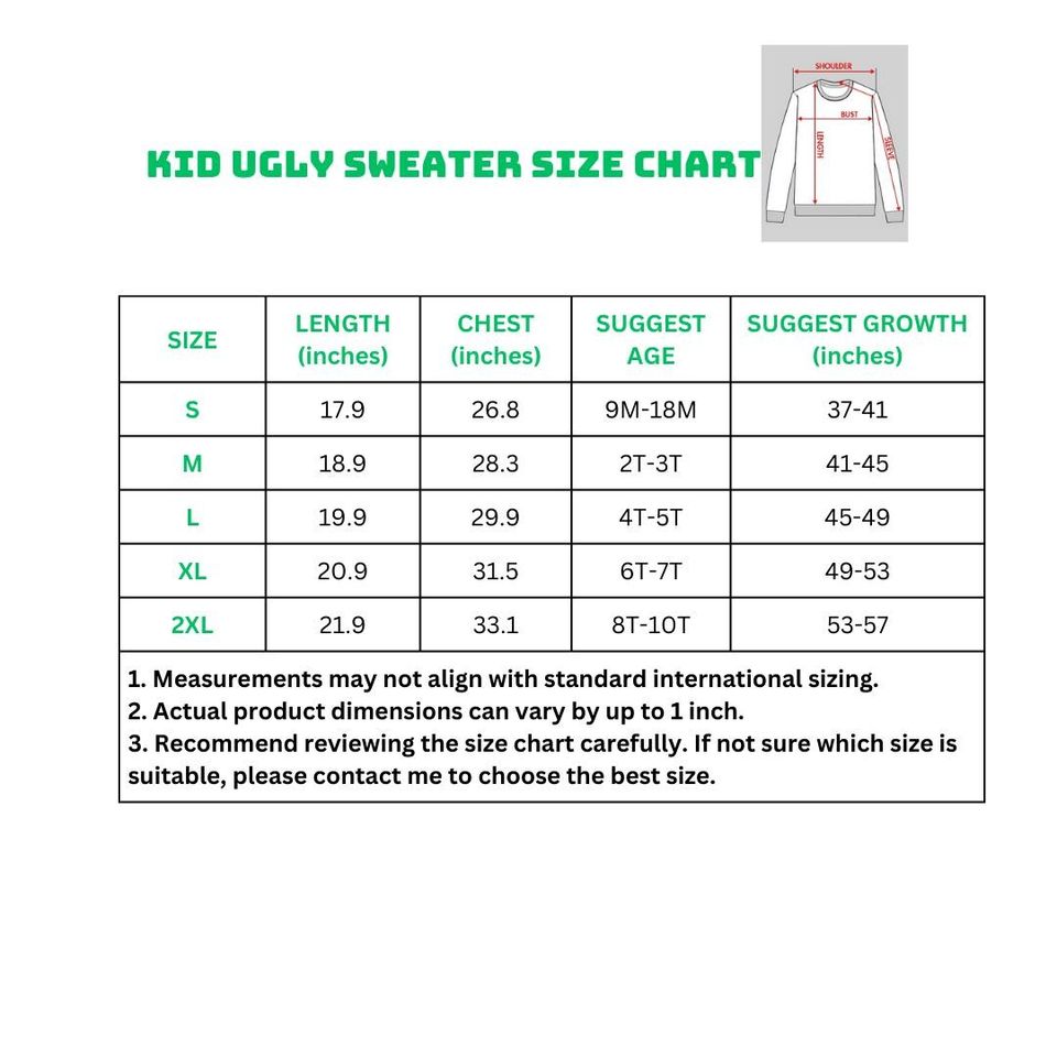 Custom Ugly Christmas Sweater, Custom Face Sweater, Personalized Photo Tee, Christmas Sweater - Image 4