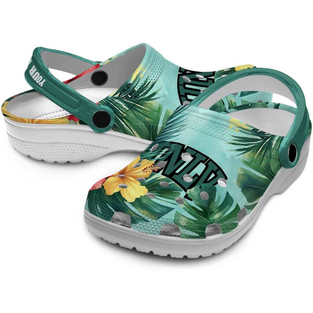 Custom UNLV Rebels Tropical Vibes ClogTVC1801776 - Image 3