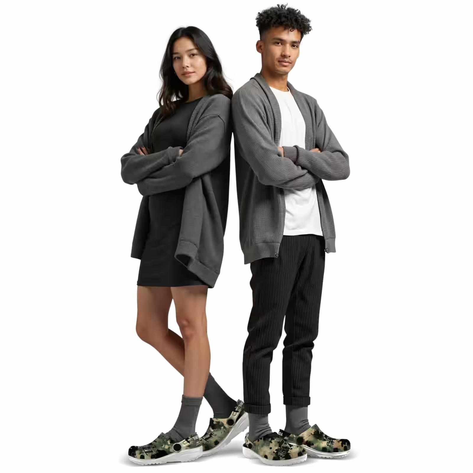 Custom Utah Jazz Camouflage Craze ClogTVC1801732 - Image 7