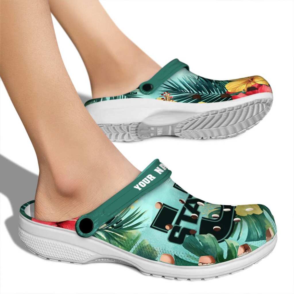 Custom Utah State Aggies Tropical Vibes ClogTVC1801776 - Image 2