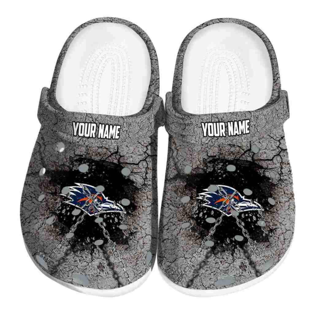 Custom UTSA Roadrunners Cracked Ground Texture ClogTVC1801754