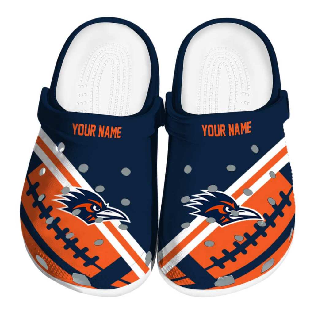 Custom UTSA Roadrunners Football Motif ClogTVC1801803