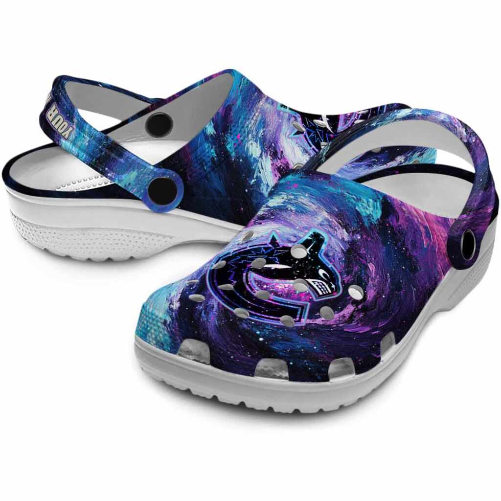 Custom Vancouver Canucks Galaxy Swirl ClogTVC1801905 - Image 3