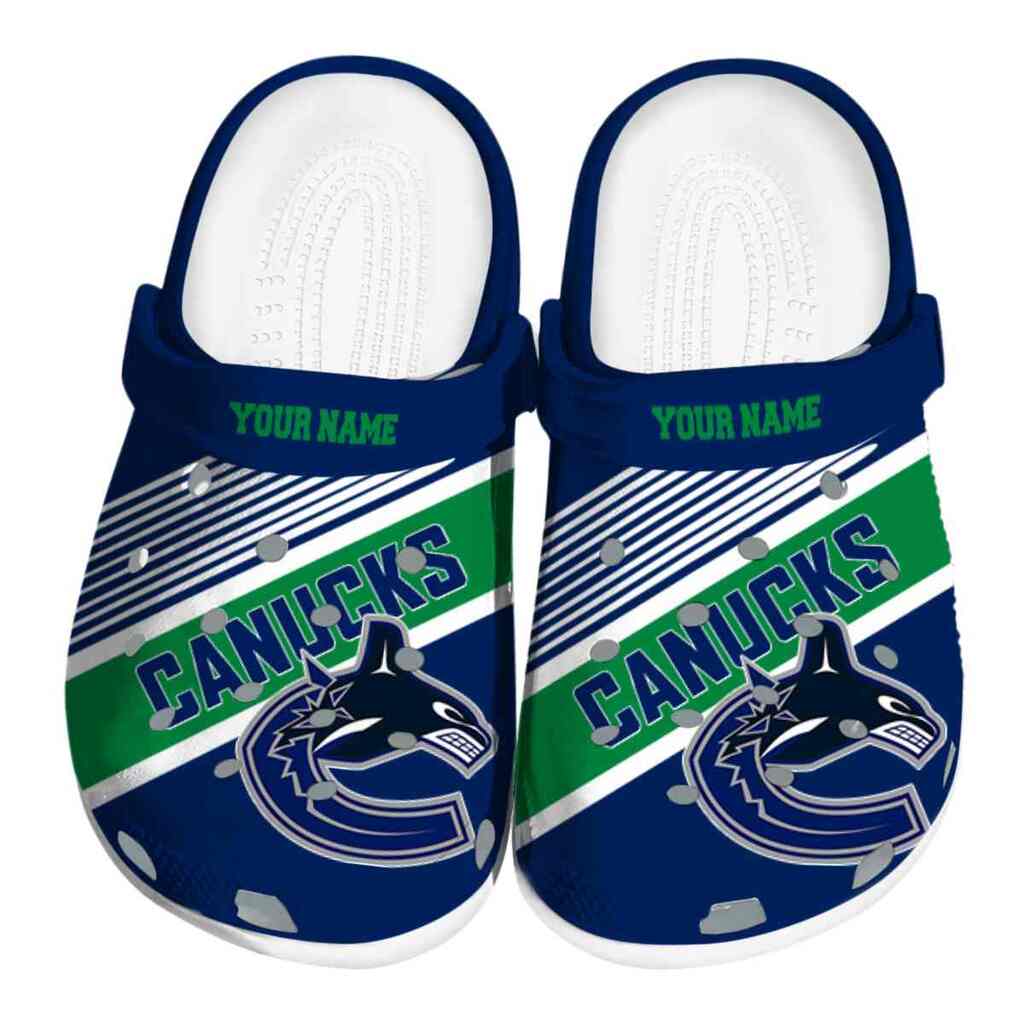 Custom Vancouver Canucks Vibrant Dual-Tone ClogTVC1801905