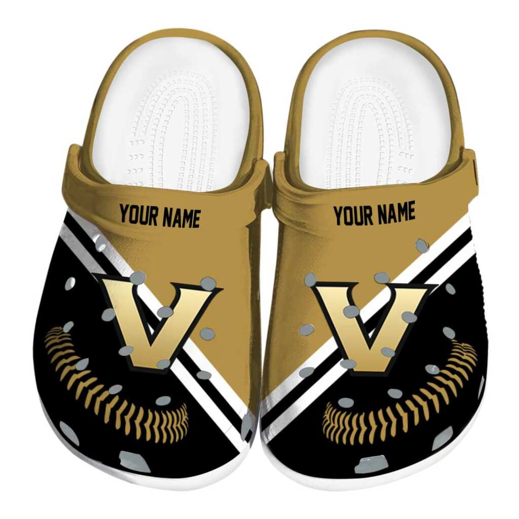 Custom Vanderbilt Commodores Baseball Motif ClogTVC1801803