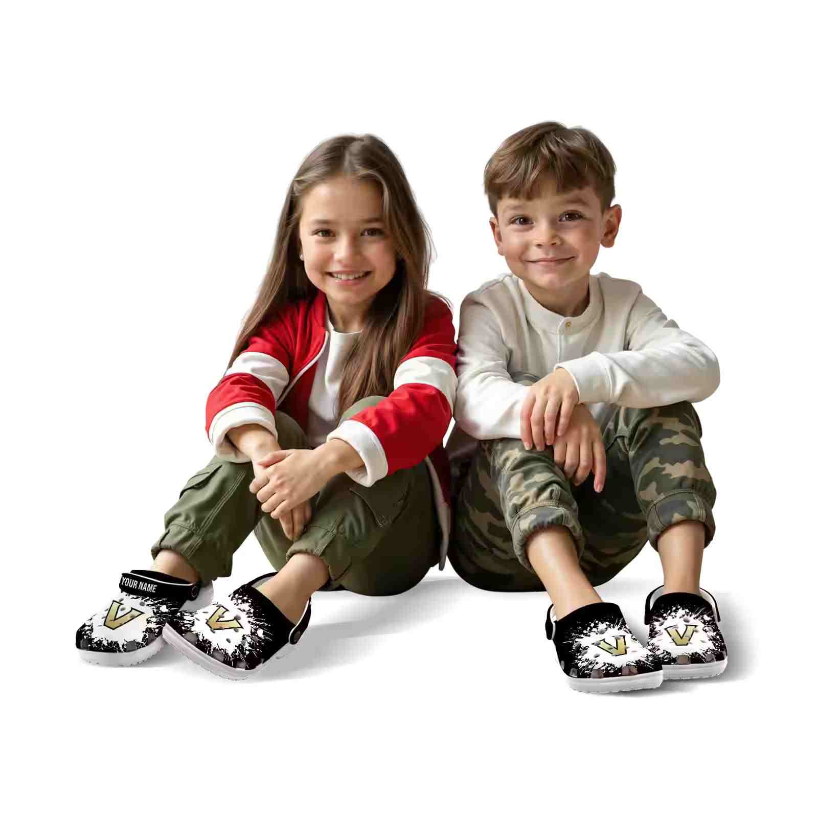 Custom Vanderbilt Commodores Splatter Background ClogTVC1801718 - Image 8