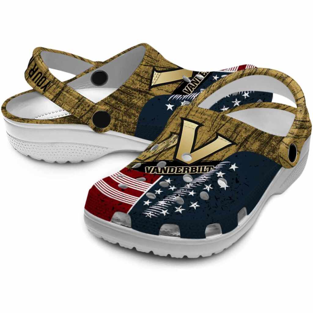 Custom Vanderbilt Commodores Star-Spangled Side Pattern ClogTVC1801744 - Image 3