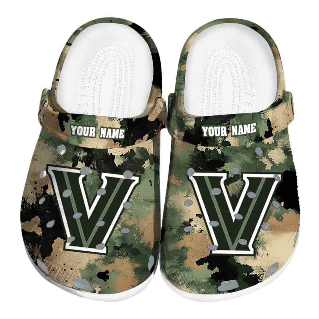 Custom Villanova Wildcats Camouflage Craze ClogTVC1801773