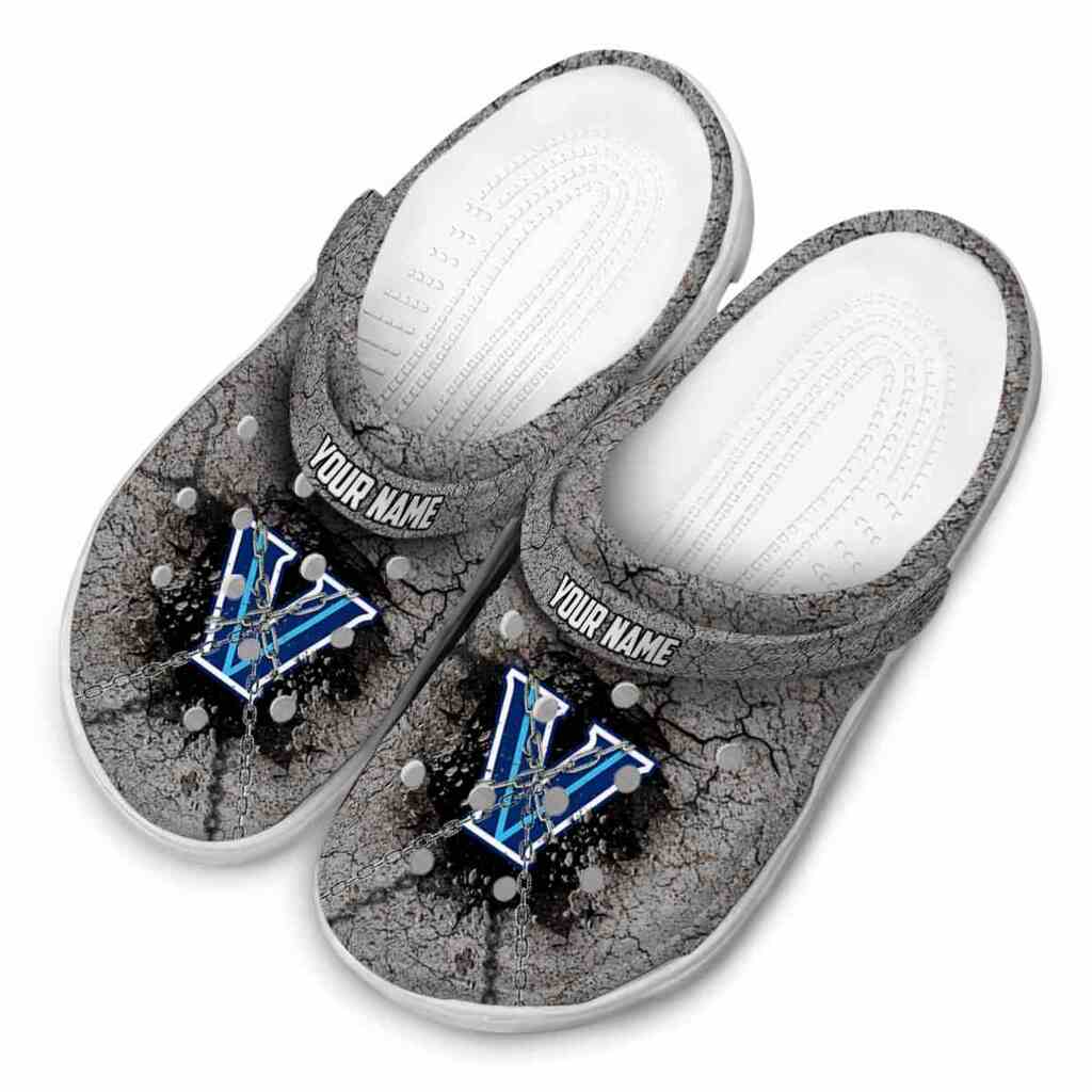 Custom Villanova Wildcats Cracked Ground Texture ClogTVC1801718 - Image 4