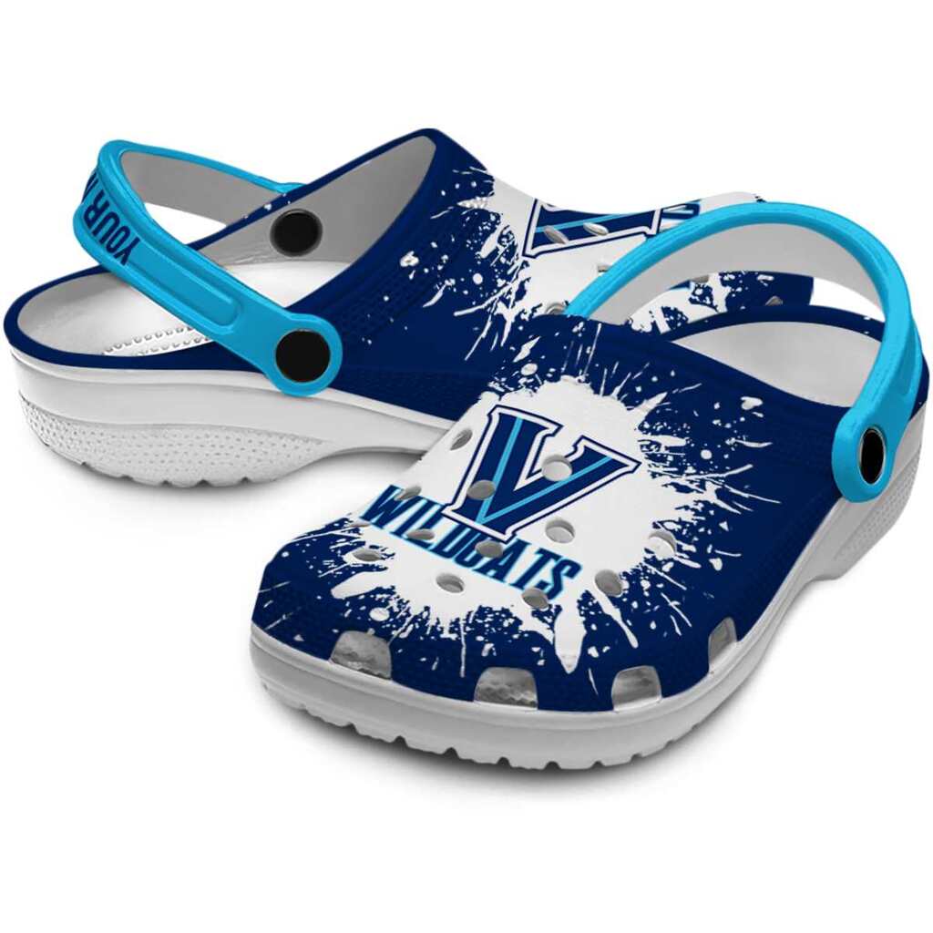 Custom Villanova Wildcats Splash Art ClogTVC1801718 - Image 3