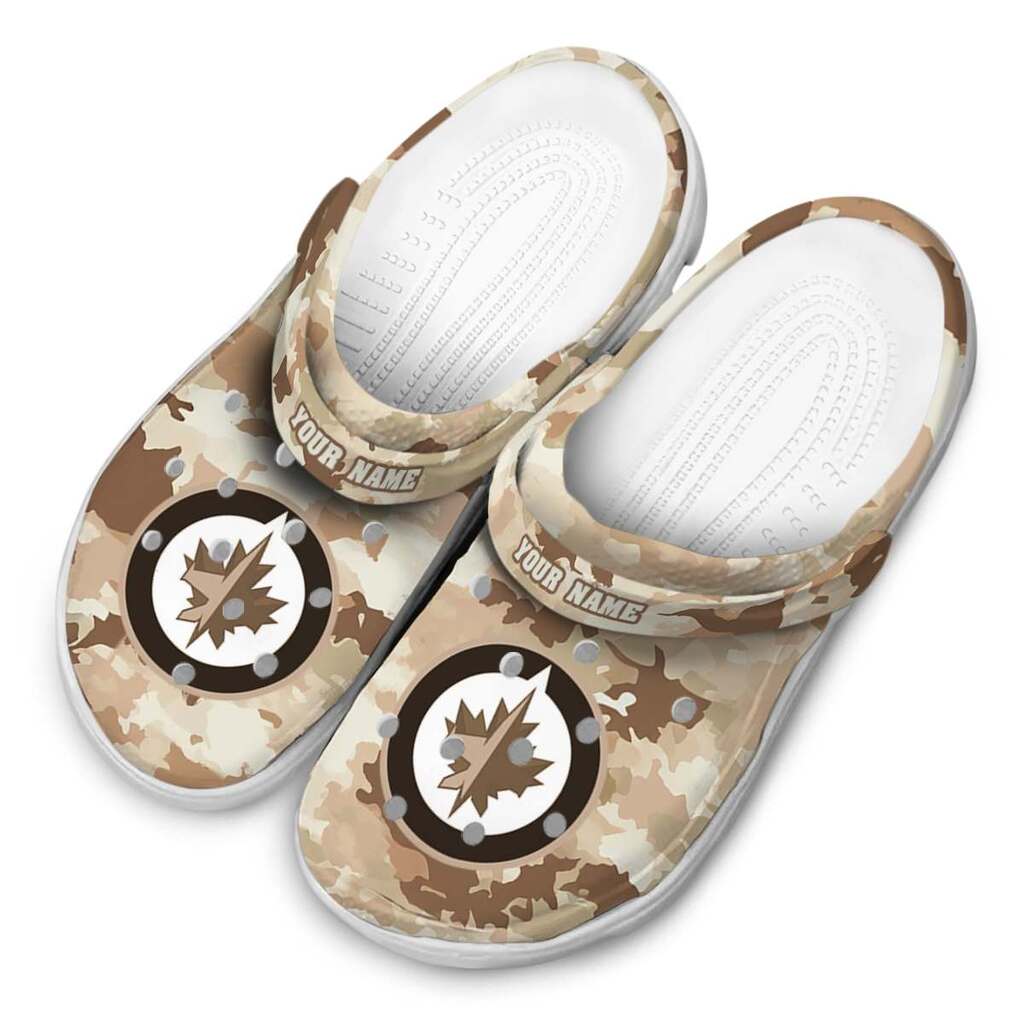 Custom Winnipeg Jets Desert Camo ClogTVC1801897 - Image 4