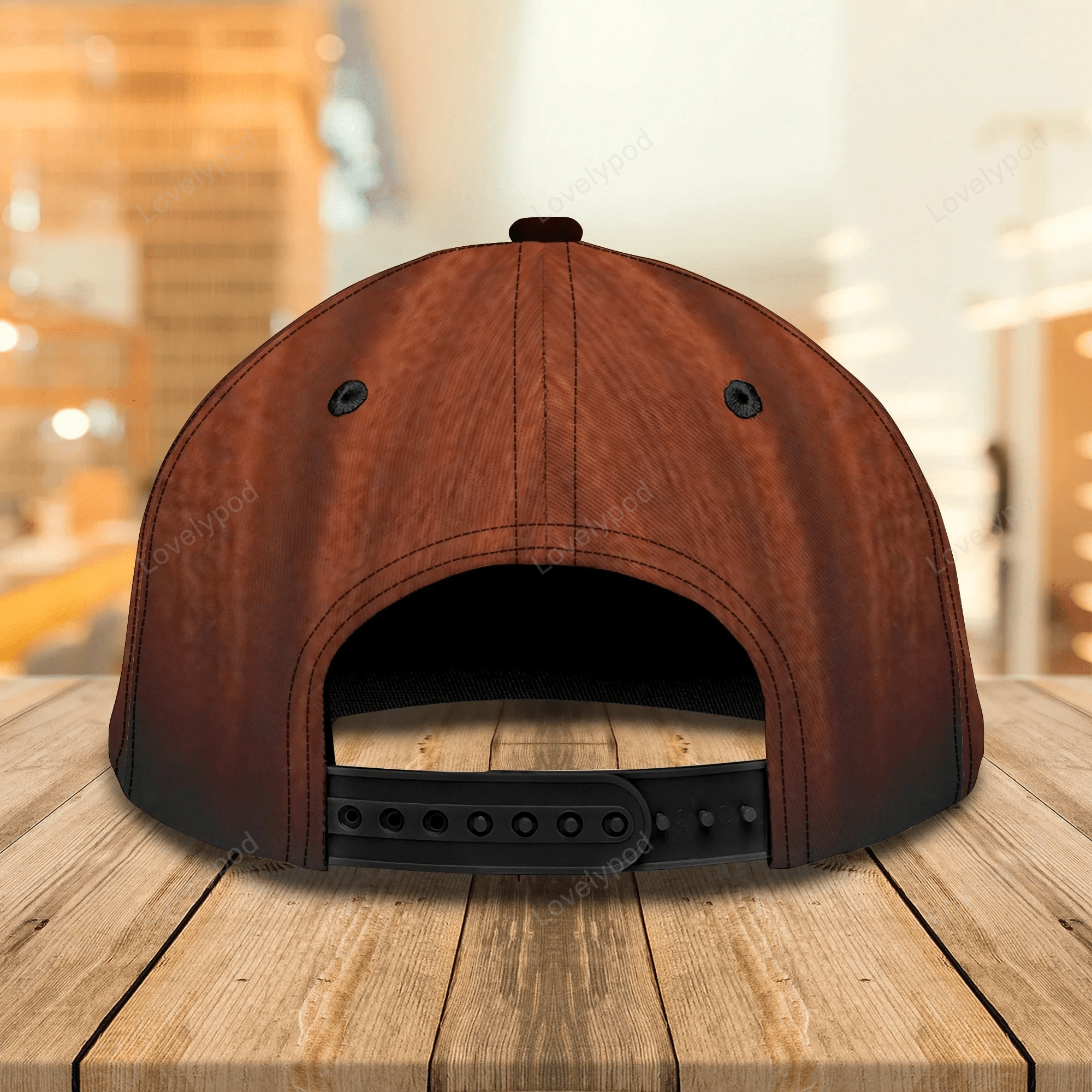 Custom With Name A Baseball 3D Cap Hat, Never Underestimate An Old Man With A Guitar, Guitarist Gifts Trucker Hats Custom Hats Gifts For Men & Women