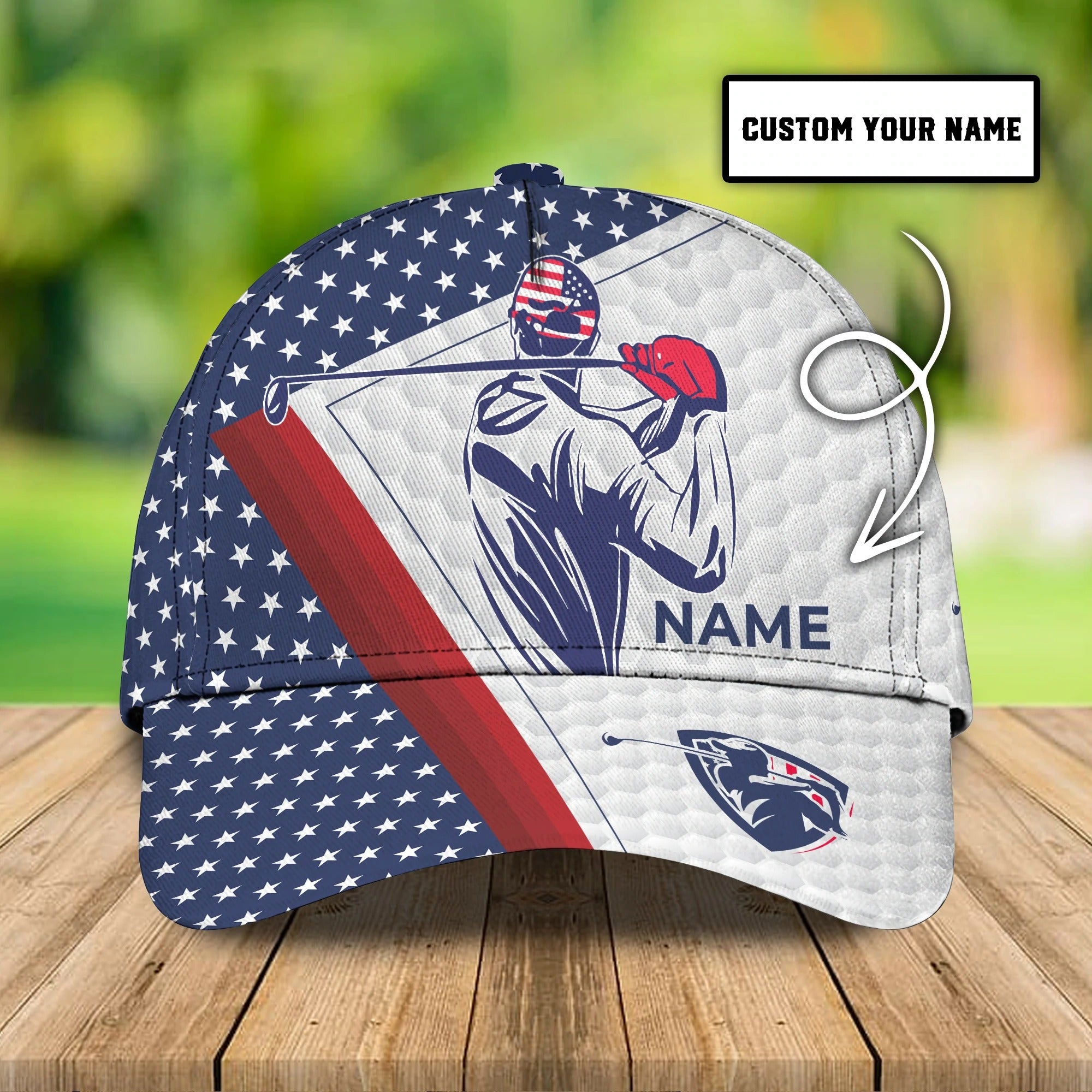 Custom With Name Cap For Golf Man, Summer Golf Cap For A Golfer, Golf Hat Trucker Hats Custom Hats Gifts For Men & Women