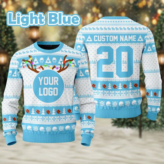 Custom Your Logo Ugly Sweater Your Business Logo Brand Logo Sweater Company Logo Gift - Image 16